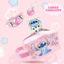 Trousse de Toilette Stitch Fille, Stitch Accessoire, 4pcs Trousse Stitch Cadeau, Stitch Trousse à Crayons de Toilette Femme Cart