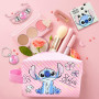 Trousse de Toilette Stitch Fille, Stitch Accessoire, 4pcs Trousse Stitch Cadeau, Stitch Trousse à Crayons de Toilette Femme Cart