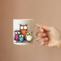 GLOBLELAND 18 Feuilles D'Autocollants de Transfert Amusantes de Animaux pour Bouteille en Verre UV DTF Emballages de Tasse Migno