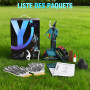 Yanhama Sécateur Électrique sans Fil 50mm, Ouverture 4 tailles, SK5 Lame, Secateur Electrique Professionnel avec Batterie 4000mA