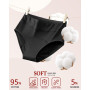 Gladbecke Culotte Menstruelle Coton Slip Femme Fille Anti-Fuite Protection Périodique Lavables