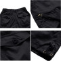 YAOBAOLE Shorts Cargo Homme 3/4 en Coton Léger Été Shorts de Travail Court avec Multi-Poches Taille Elastique