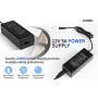 LEDMO Alimentation Adaptateur,Transformateurs 12V 5A/6A 60W/70W Chargeur pour Alimentation Freebox, LED Ruban, LCD TFT Monitors,