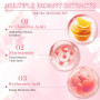 Sakura Ensemble de Soins de la Peau 11 Pièces, avec Crème Nettoyante, Toner, Sérum, Kit de Soins de La Peau Hydratants, Coffret 