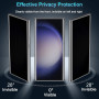 Coiwxmoi Verre Trempé pour Samsung Galaxy S23 Ultra Anti Espion Vitre Protection Ecran Anti-Espion Film Protecteur Écran Dureté 