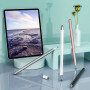 Stylet Tablette, 2 en 1 Stylet Tactile Pencil Compatible avec Toutes Les Tablettes et Smartphones, iPhone, iPad, Samsung, Lenovo