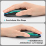 cimetech Souris sans Fil Rechargeable, Souris Bluetooth 5.1 USB 2.4GHz, 1000-1200-1600 DPI Réglable, Compatible avec MacBook/Tab