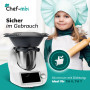 Chef-Mix Couteau TM6 Remplacement pour Couteau Thermоmix TM6 - Lame Thermоmix TM6 en inoxydable SUS420 - Couteau TM6 Thermоmix A