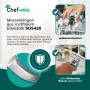 Chef-Mix Couteau TM6 Remplacement pour Couteau Thermоmix TM6 - Lame Thermоmix TM6 en inoxydable SUS420 - Couteau TM6 Thermоmix A