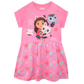 DreamWorks Robe de Patineuse Fleurie Gabby pour Enfants de la Maison de poupée de Gabby