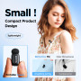 BOYA Boyamini Microphone USB-C pour téléphone Portable sans Fil, Mini Microphone avec réduction du Bruit, Compatible avec iPhone