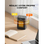 Midea Radiateur Soufflant En Céramique PTC 2000W Avec 4 Modes, Chauffage Portable, Silencieux Et Puissant, Protection Contre La 