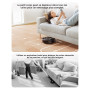 Lefant Aspirateur Robot M320, 6000Pa d'Aspiration, Évitement Précis des Obstacles, Détection de Tapis, Zones Interdites, Idéal p