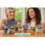 Collection de Briques de Construction Max Premium Garden (Tournesol en Pot, 1 Capsule),(Jusqu’à 233 pièces, 6 à Collectionner)