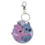 Disney Lilo and Stitch Porte-clés Miroir Compact et Brosse à Cheveux Bleu et Rose