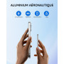 Hichain Batterie Externe Magnétique sans Fil Ultra Mince 5000mAh, Compatible avec MagSafe, Charge Rapide 22.5W Max, Power Bank p