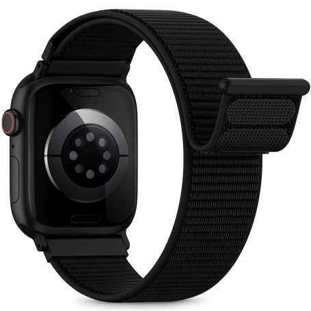 Higgs Nylon Bracelets Compatible avec Bracelet Apple Watch 44mm 42mm 45mm Ultra 3/2/1 49mm 46mm 38mm 40mm 41mm Homme Femme, Elas