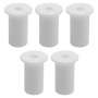 KQDRAVINE Lot de 5 traverses murales pour Starlink - Pour trou mural de 2,54 cm - Passe-mur pour câble - Trou mural de 2,54 cm -