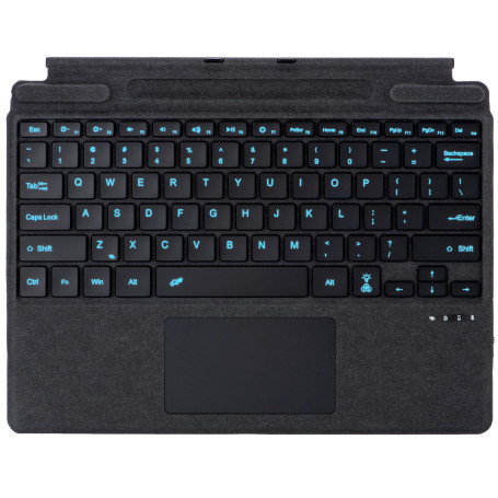 Clavier Bluetooth pour Microsoft Surface Pro Copilot+ PC (11e édition), compatible avec Pro 8 Pro 9 Pro 10/ Pro X Pro 11 générat
