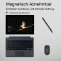 Clavier Bluetooth pour Microsoft Surface Pro Copilot+ PC (11e édition), compatible avec Pro 8 Pro 9 Pro 10/ Pro X Pro 11 générat