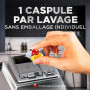 Finish Ultimate Infinity Shine Pastilles Lave-Vaisselle Citron, Imbattable contre les taches tenaces, 160 capsules