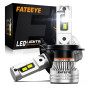 FateEye Ampoule H4 LED 200W 44000LM - 900% 6500K Blanc Froid, Plus de 100 000 Heures de Durée de vie, Ampoule LED H4 12V pour Ph