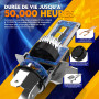 FREERAP Ampoule H4 LED 32000LM, 100W 600% 6500K Lumière Blanche, 1:1 Halogène Mini Taille, 70000+ Heures De Vie, Plug and Play I