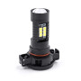 2x PSX24W 2504 12276 Ampoule LED Feux de brouillard pour P'eugeot 207 2009-2012, P'eugeot 208 2012-2019, P'eugeot 2008 2013-2019