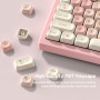 LQXQ PBT Keycaps 60%, MOA 143 Keys Dye-Sublimation, Custom Keycaps Set ASIN/ISO UK pour 61/64/68/84/87/100/104/108 Cherry MX Mec
