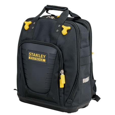 Stanley Fmst1-80144 Sac À Outils Gamme Fatmax - Base Rigide -600 deniers - Nombreuses Poches - Sangles d'Épaules Détachables - 4