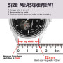 BISONSTRAP Bracelets de Montre pour Homme, Bracelets en Cuir Cousus à la Main, Dégagement Rapide, 18mm 20mm 22mm