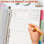 Lot de 9 gabarits de notes flexibles faits main, réutilisables pour bullet journal, agenda et notes | Pochoirs de règles flexibl