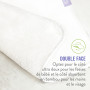 Bambino Mio, Lingettes bébé lavables Extra+, Saines, Zéro déchet, Deux utilisations, Lot de 10, Neige - L'emballage peut varier