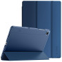 CACOE Coque pour Samsung Galaxy Tab A11+ Plus 2025/ A9+ Plus 11 Zoll, Etui arrière Mate Translucide Ultra-Fine, Bleu foncé