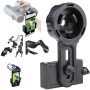 Adaptateur Téléphone Pro pour Jumelles, Monoculaires, Télescopes et Microscopes. Compatible avec n’Importe Quel Smartphone. Idéa