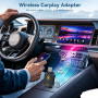 Carplay adaptateur sans fil, Mise à Niveau 2025 USB carplay , convertir carplay filaire en carplay sans fil, adaptateur sans fil
