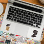 Lot de 100 autocollants autocollant stickers sticker scrapbooking aesthetic ordinateur portable kindle Téléphone La tasse Le cof