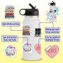 Lot de 100 autocollants autocollant stickers sticker scrapbooking aesthetic ordinateur portable kindle Téléphone La tasse Le cof