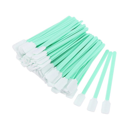 XKSOCT 50 pièces Écouvillons de nettoyage,kits d'écouvillons en mousse pour appareil photo,lentilles optiques,artisanat,peinture
