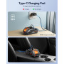 SEALIGHT Aspirateur à Main, 35000PA Aspirateur Voiture Puissant avec Moteur sans Balai, 2er Batteries Rechargeables, Mini Aspira