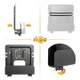 RICOO Support IP TV Bo x Z0601 accroche Murale pour Smart TV Streaming Compatible avec 4K Apple TV & Android