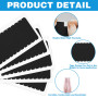 240 pièces ruban adhésif double face pour cheveux humains, ruban d'extension de cheveux, onglets de ruban de cheveux humains, ru