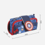 Trousse d'écolier Marvel Bleu (22 x 12 x 7 cm)