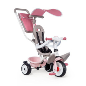 Tricycle Smoby Baby Balade Plus 3-en-1 Rose (68 x 52 x 101 cm)