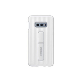 Coque Renforcée fonction Stand Blanche pour Samsung G S10E Samsung