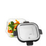 Boîte à lunch Gefu G-12756 Transparent Acier inoxydable Plastique Verr