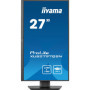 Ecran IIYAMA 27 Noir dalle IPS 16:9 1ms ULTRA MINCE 2560x1440 100Hz 250cd/m  1x