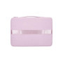 We POP Housse PC jusqu'à 15.6'' Violette : Poigne de transports, attache arrir