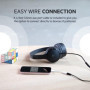 Belkin SOUNDFORM Mini Casque Avec fil &sans fil Arceau Musique Micro-USB Bluetooth Noir