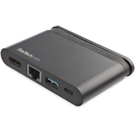 StarTech.com Adaptateur Multiport USB-C - Mini Dock USB-C avec 4K HDMI - 100W PD 3.0 Pass-Through, 1x USB-A, 1x USB-C, G
